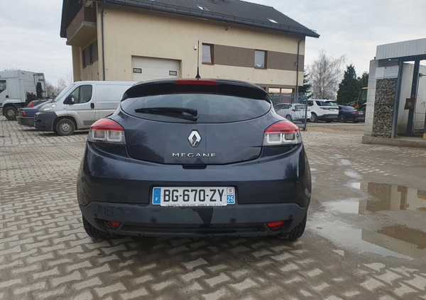 Renault Megane cena 12400 przebieg: 204000, rok produkcji 2011 z Krynki małe 232